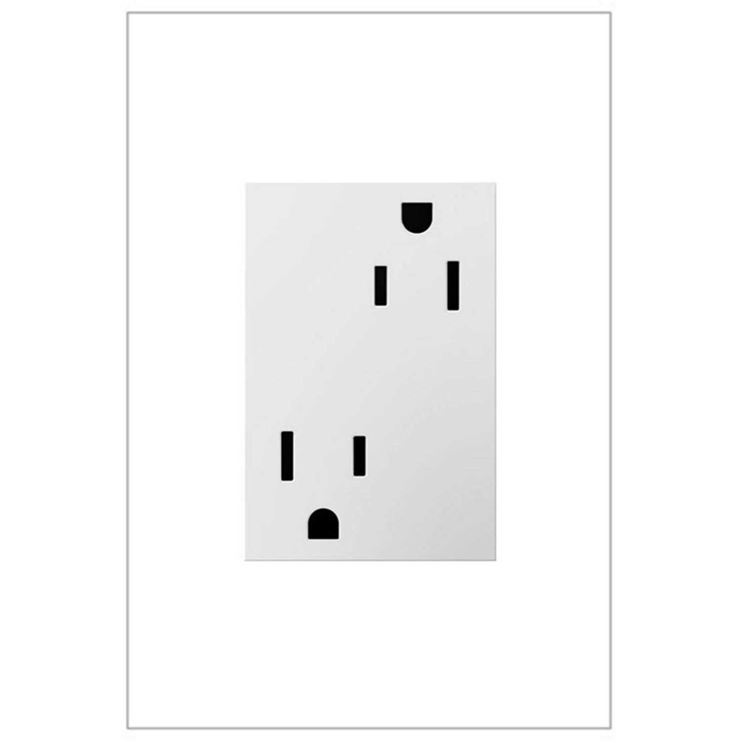 Legrand Adorne 15A Tamper Resistant Outlet ARTR153W4 - Cheap Fitting