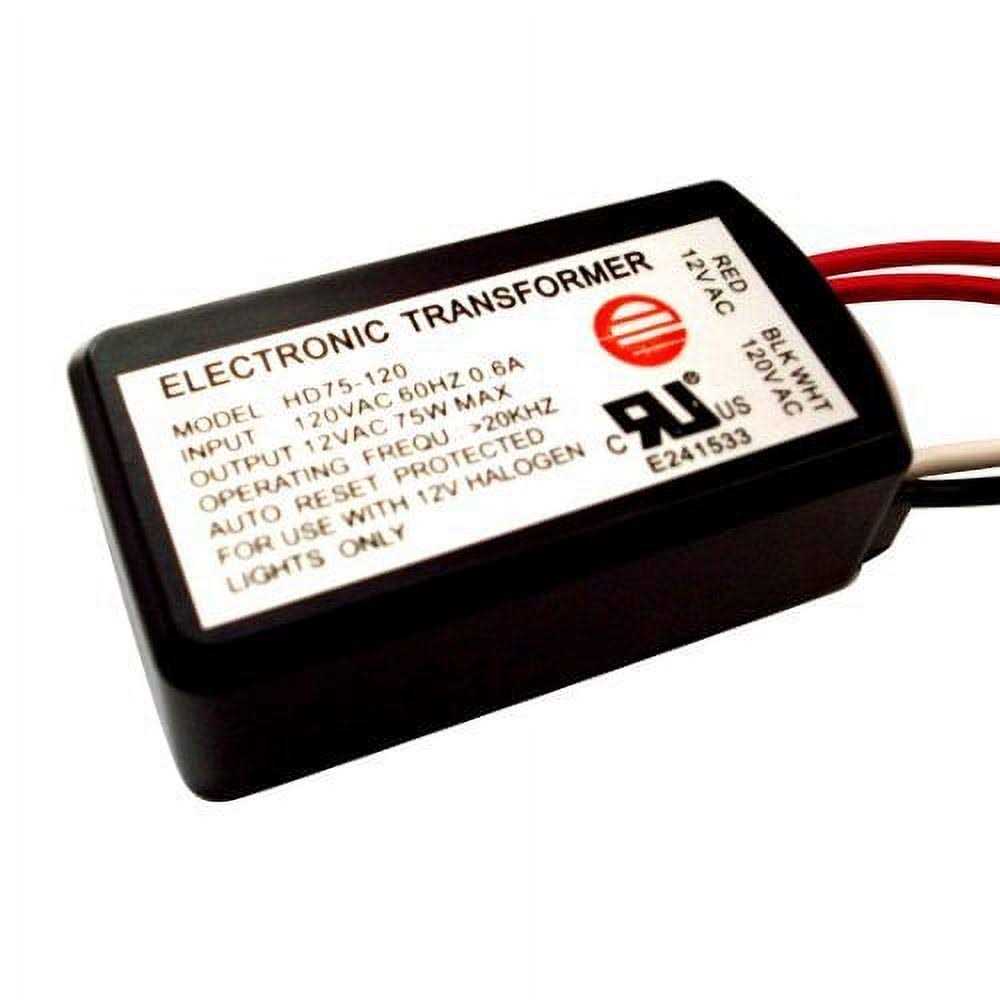 75W Electronic Low Voltage Halogen Transformer Hd75-120 - Cheap Fitting