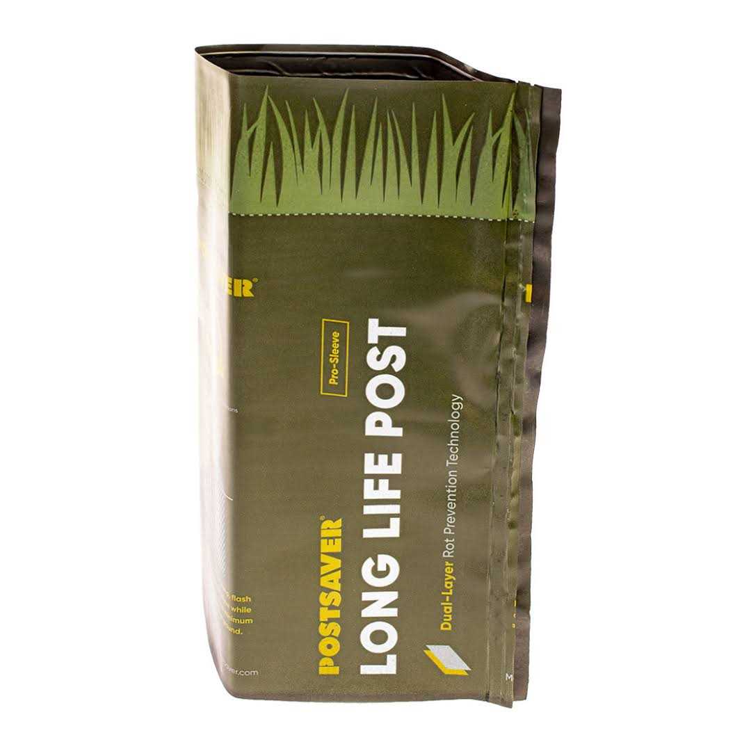 POSTSAVER Rot Protection Sleeve for or Posts Protect Wood Posts from Ground-Line Rot - Cheap Fitting