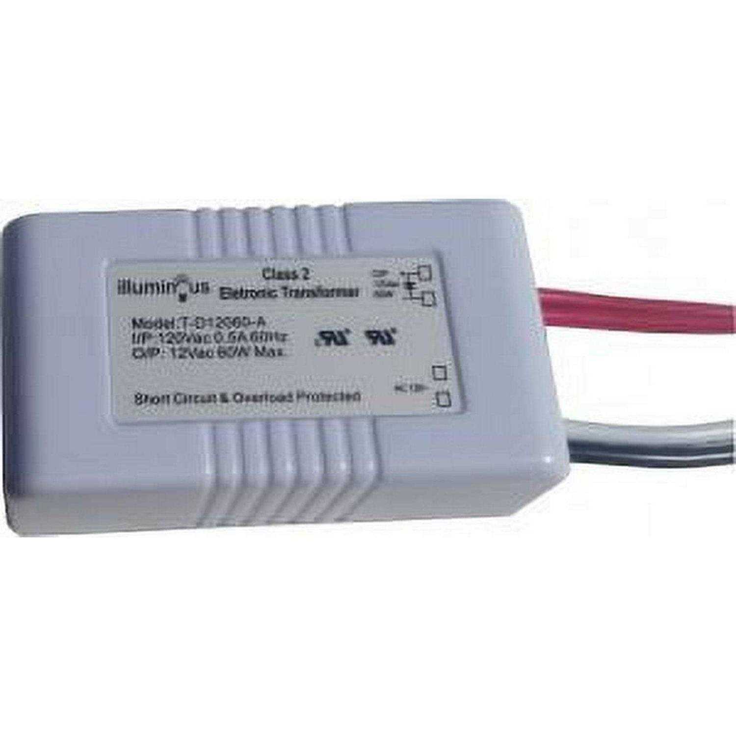 10-60W 120V to 12V Dimmable Transformer UL Approved - Cheap Fitting