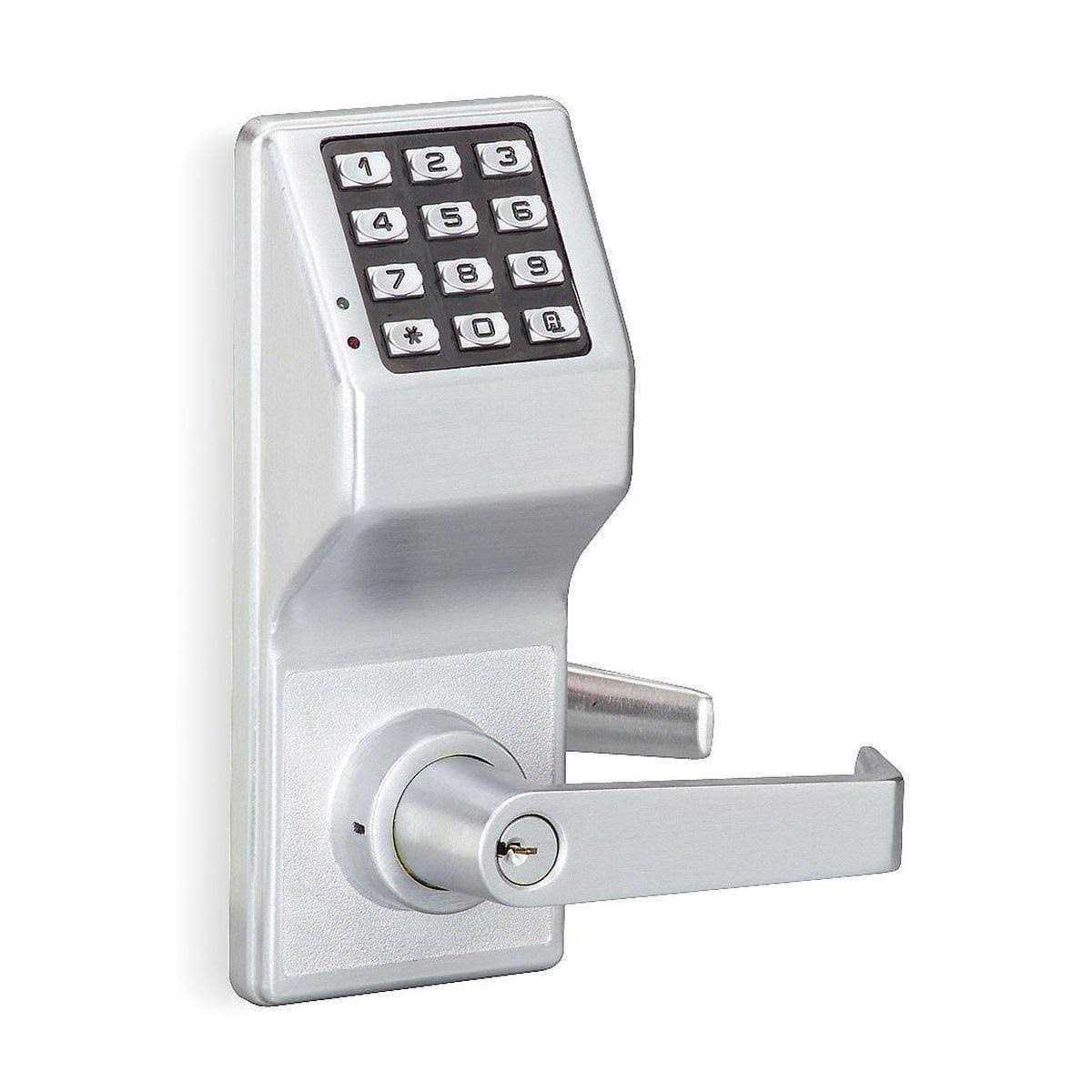 Trilogy Electronic Lock,Satin Chrome,12 Button DL2700WP US26D - Cheap Fitting