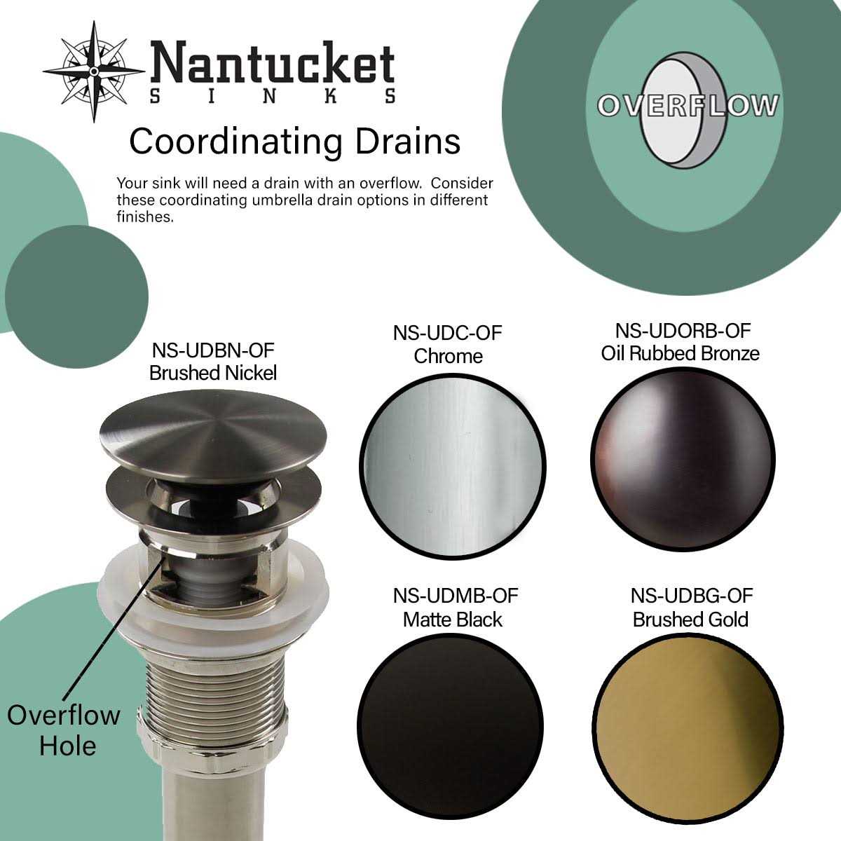 Nantucket Sinks 20-inch Wallmount Bucket Sink with Overflow NS-ACBS20OF - Cheap Fitting