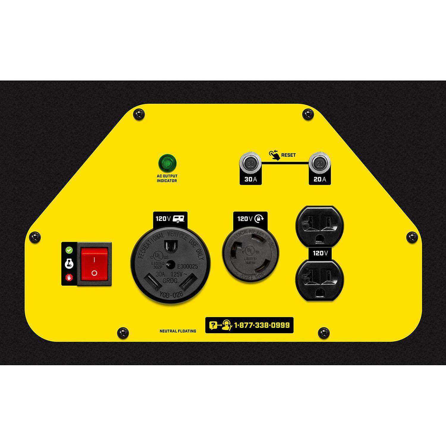 Champion Power Equipment 3500W/4375W Dual Fuel Generator - Cheap Fitting