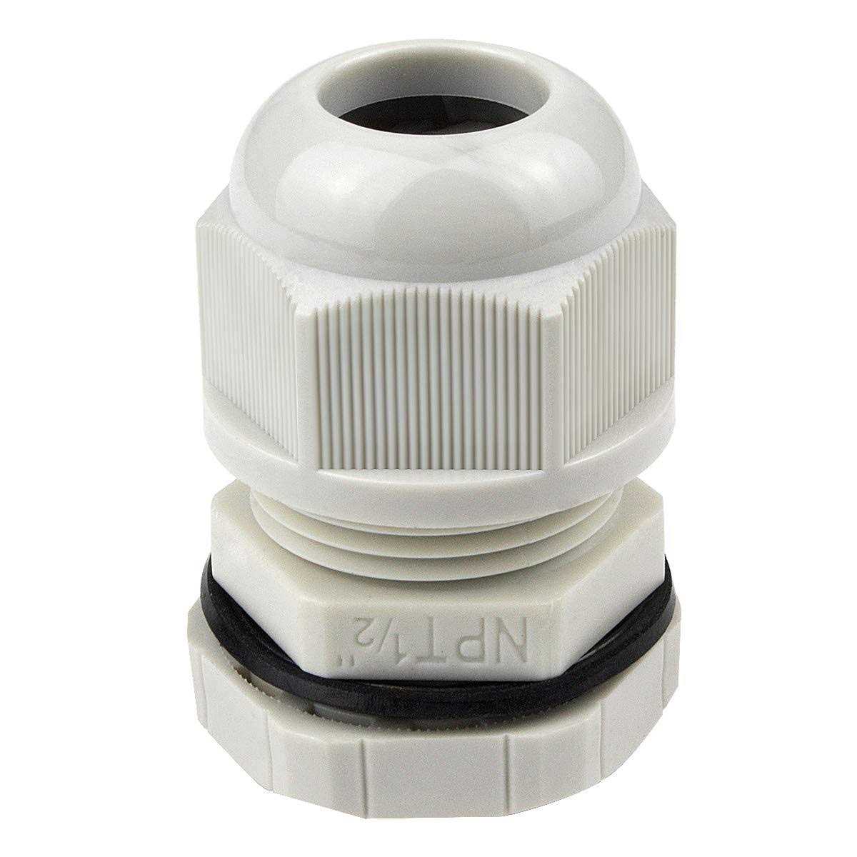 XHF 50 Pcs IP68 Strain Relief Nylon Cord Grip Waterproof NPT Cable Glands Adjustable UL Listed and RoHS Compliant - Cheap Fitting