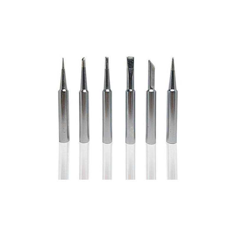 IGREAT 6pcs Soldering Tips for Weller St Series Tip Replace Weller St7 WLC100,SP40L / Sp40n and Wp25 - Cheap Fitting