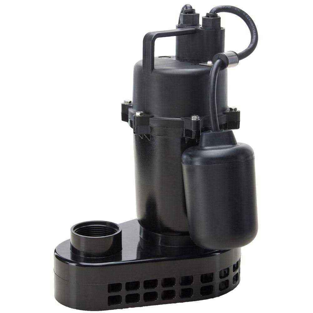 Utilitech 0.33-HP Aluminum Submersible Sump Pump 148010 - Cheap Fitting
