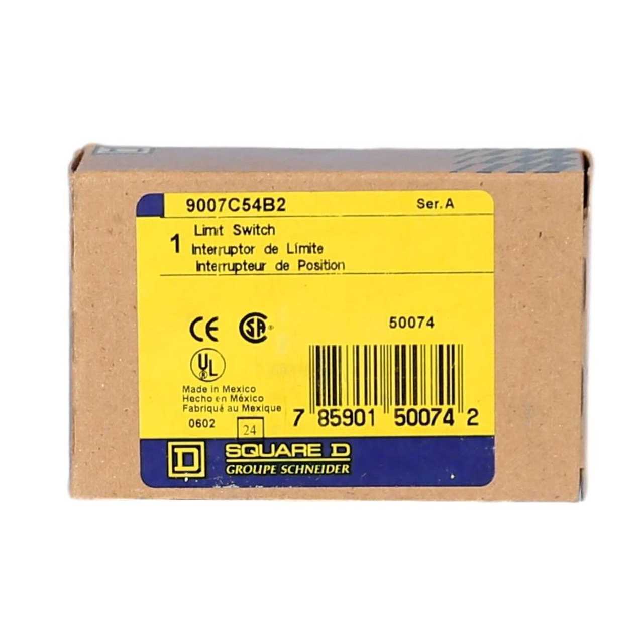 9007C54B2 Square D Limit Switch - Cheap Fitting