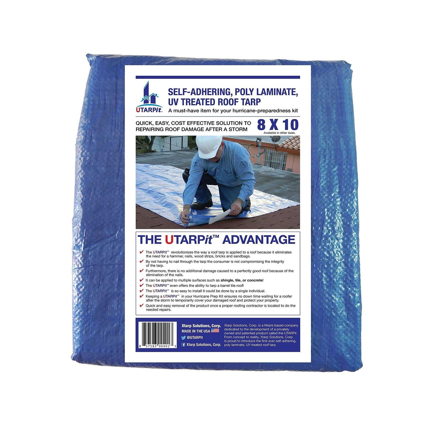 UTARPit 16 x Blue Tarp - Cheap Fitting