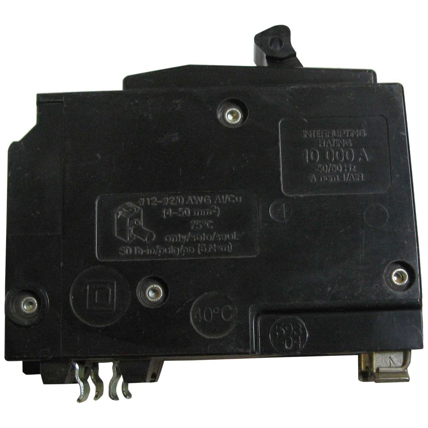 Square D QO 100-amp 2-Pole Standard Trip Circuit Breaker - Cheap Fitting