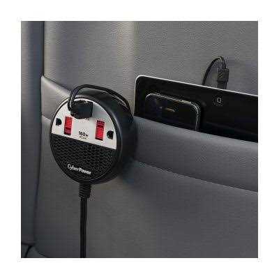 CyberPower CPS160PPB2U 160 Power Inverter with 2 AC Outlets - Cheap Fitting