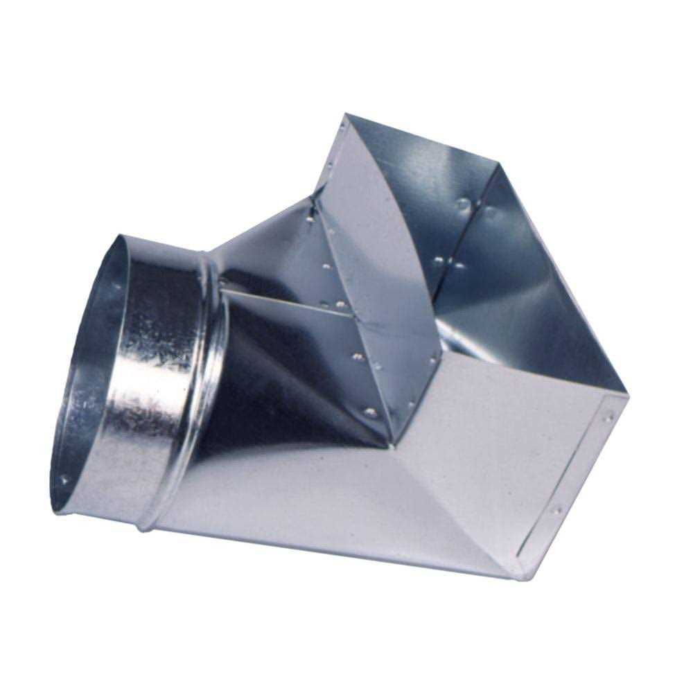 Master Flow 10 in. x 4 in. to 6 in. 90-Degree Register Box - Cheap Fitting