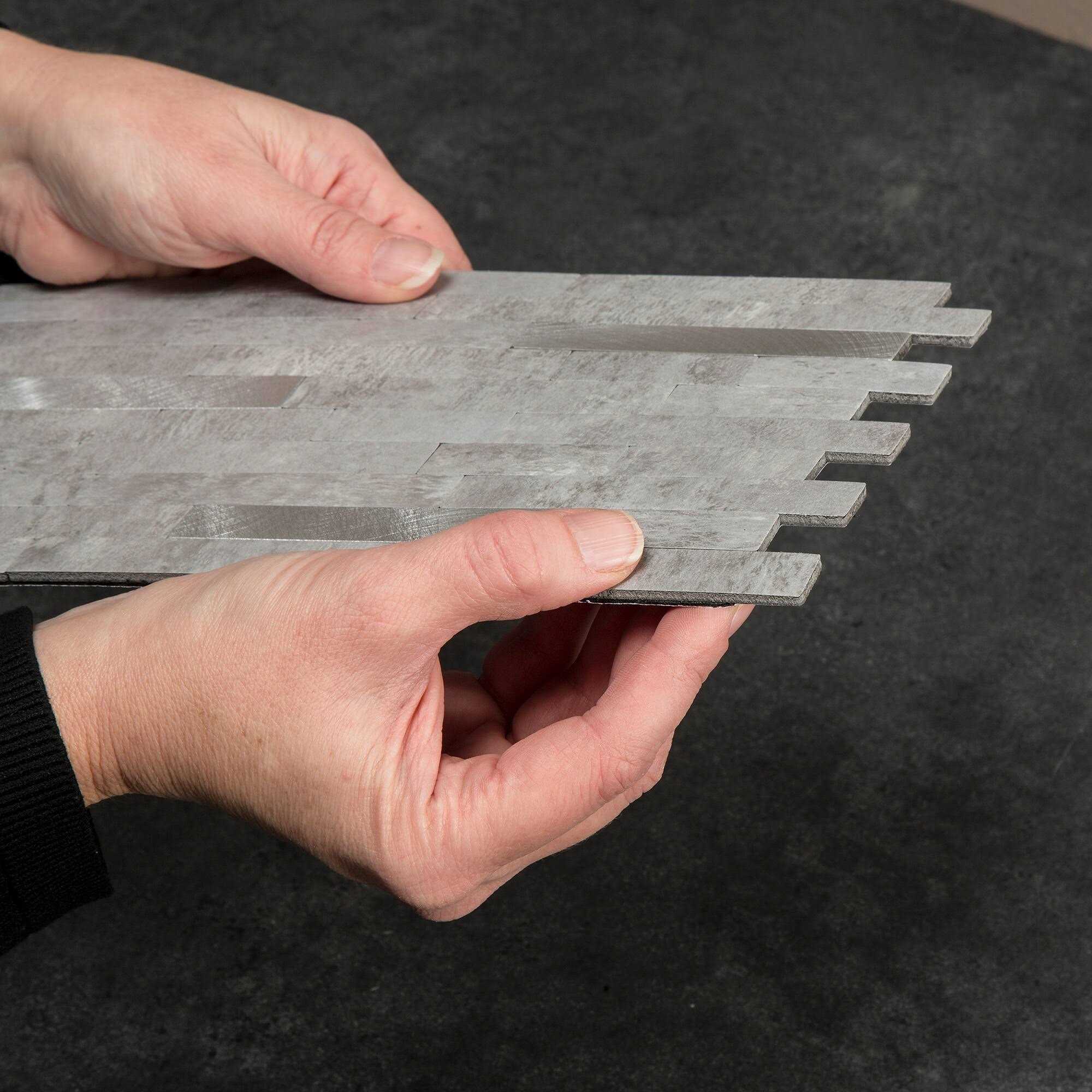 Aspect Peel and Stick Collage Tile - Cheap Fitting