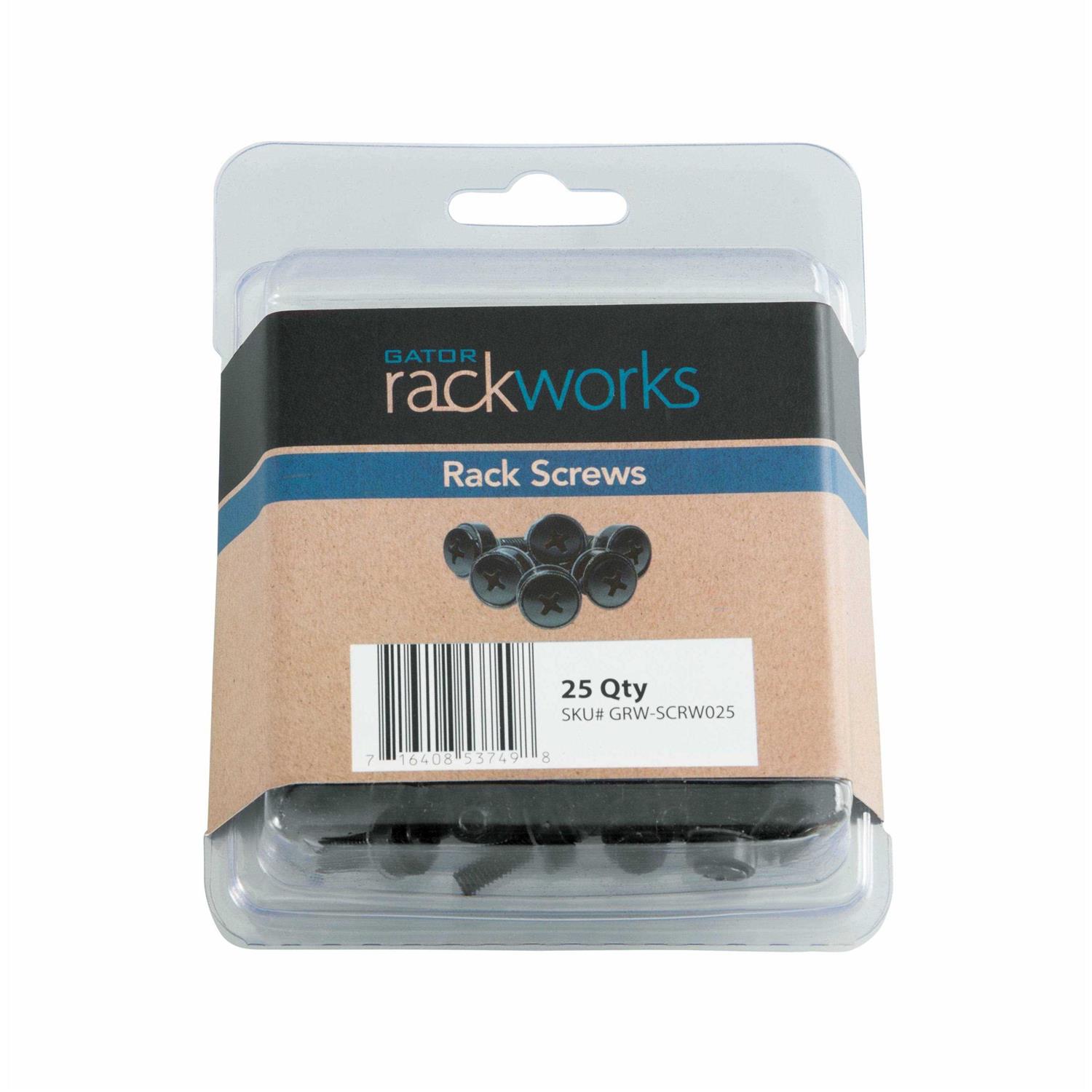Gator GRW-SCRW025 Rack Screws - Cheap Fitting