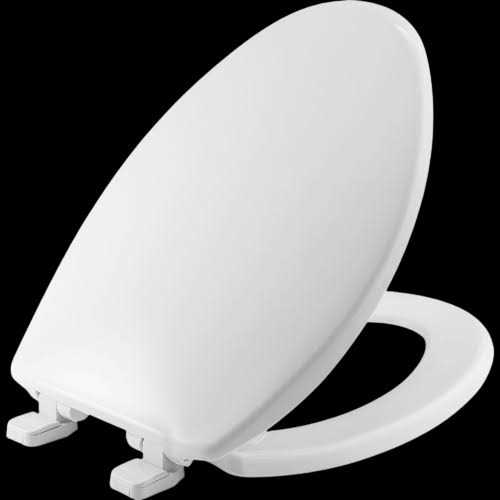 Mayfair Elongated Plastic Toilet Seat - Cheap Fitting