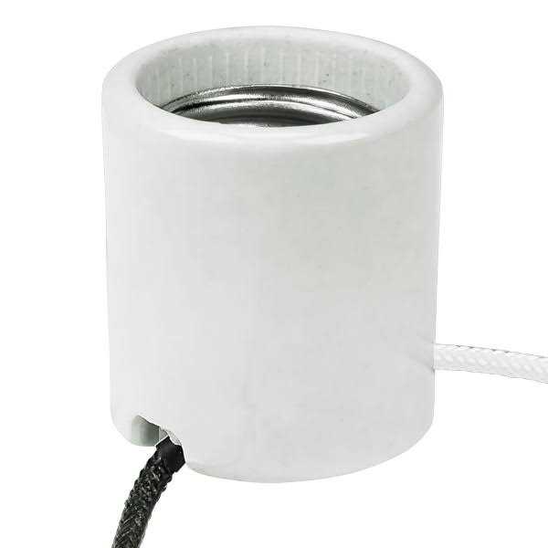 PLT Medium Base HID Socket 4000kV Pulse Rating 9 in. Lead 40-2608-99 - Cheap Fitting
