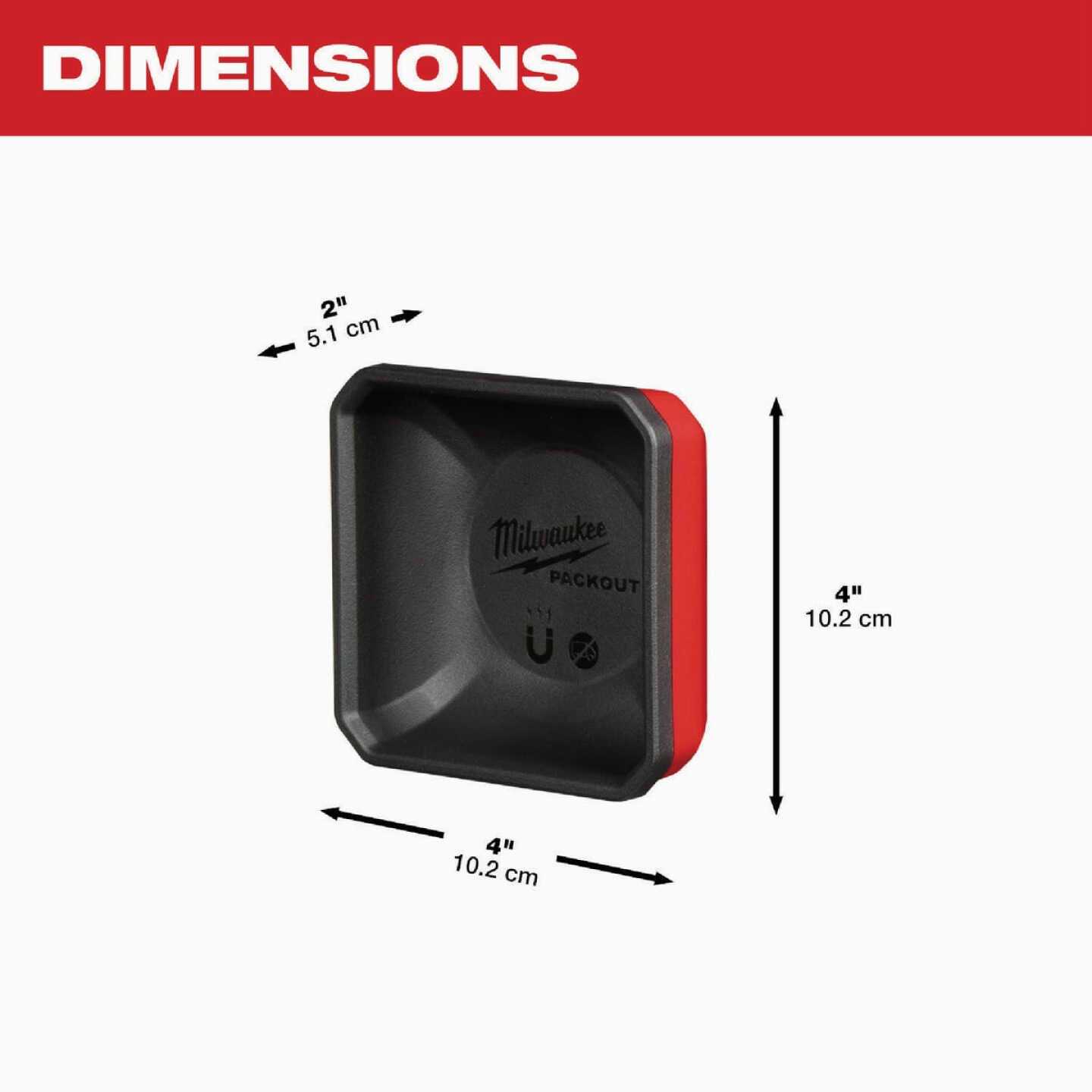 Milwaukee 48-22-8070 PACKOUT Magnetic Bin - Cheap Fitting