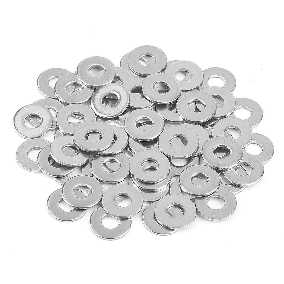 KANSPHY 1/4 Stainless Flat Washer 5/8 Outside Diameter - Cheap Fitting