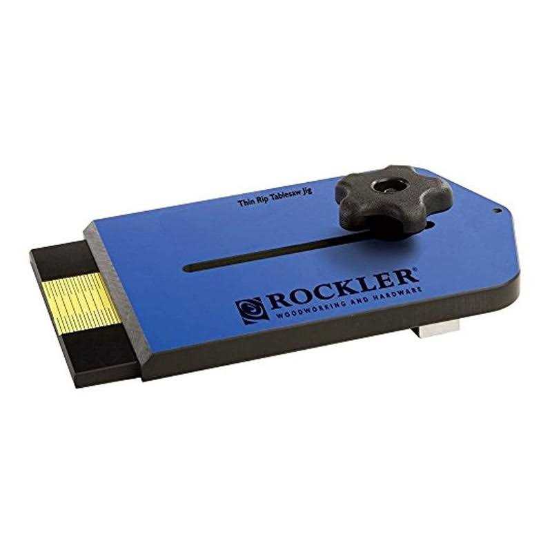 Rockler Thin Rip Tablesaw Jig - Cheap Fitting