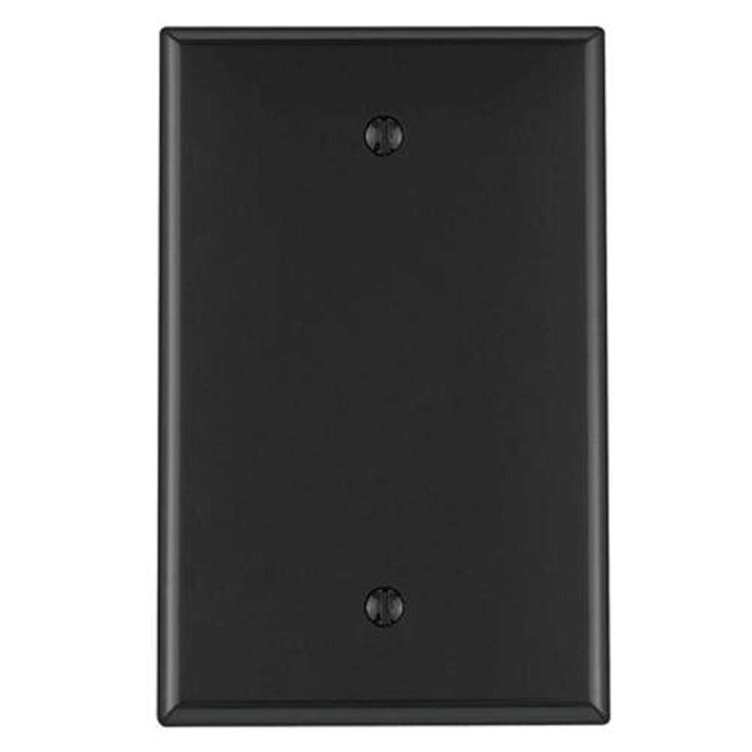 Leviton PJ13-E 1-Gang Blank Wallplate - Cheap Fitting
