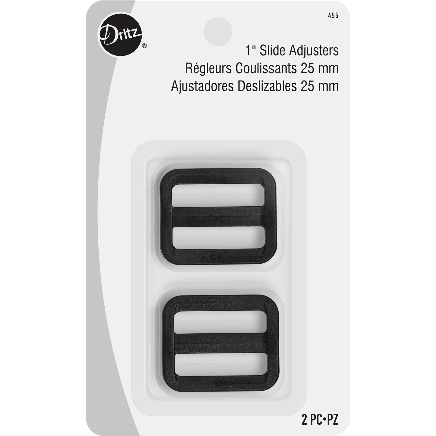 Dritz 1 inch Slide Adjusters - Cheap Fitting