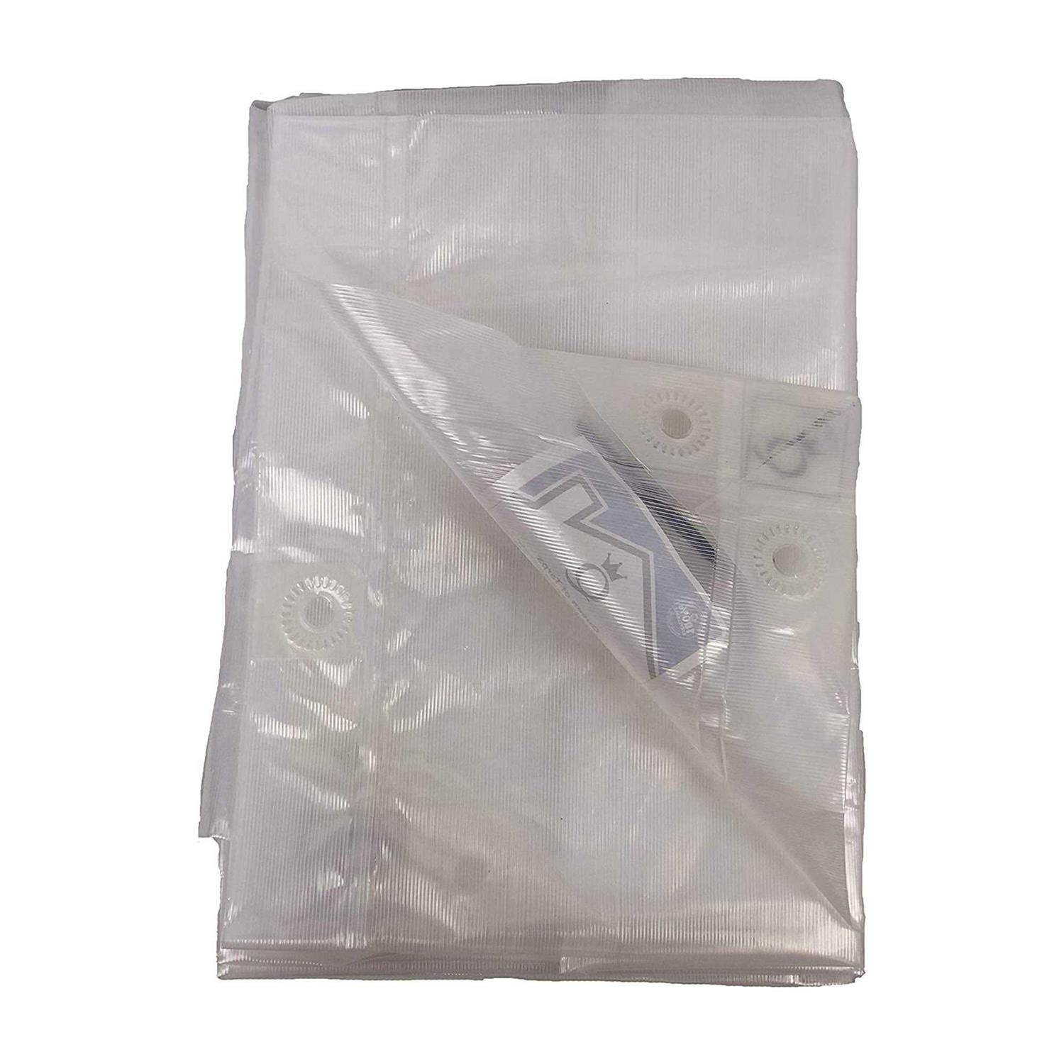Queen of Tarps Heavy Duty All Purpose Plastic Tarp - Cheap Fitting