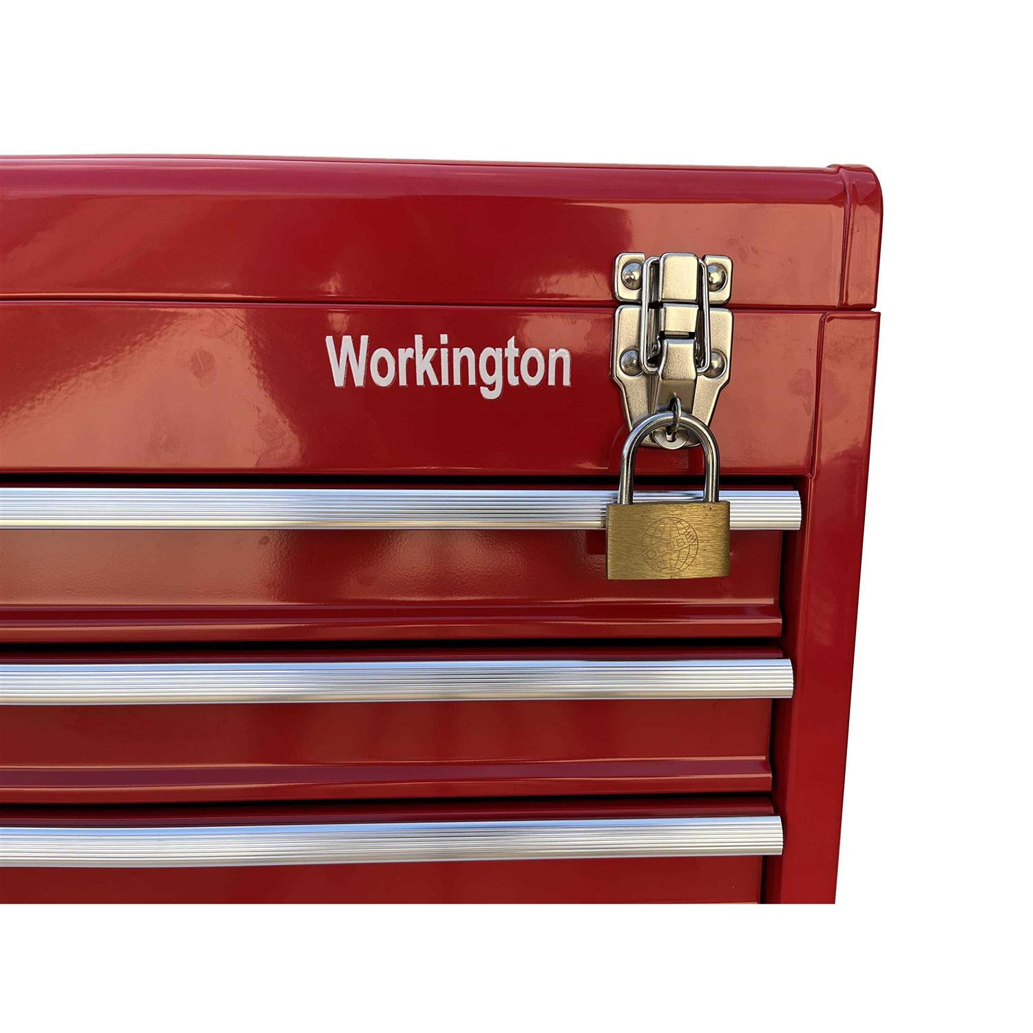Workington Portable Metal Tool Chest with 4 Drawers 20 4-Drawer Tool Chest Cabinet with Ball Bearing Drawer Slides - Cheap Fitting