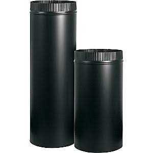 Colorado Cylinder Stoves Black Stove Pipe - Cheap Fitting
