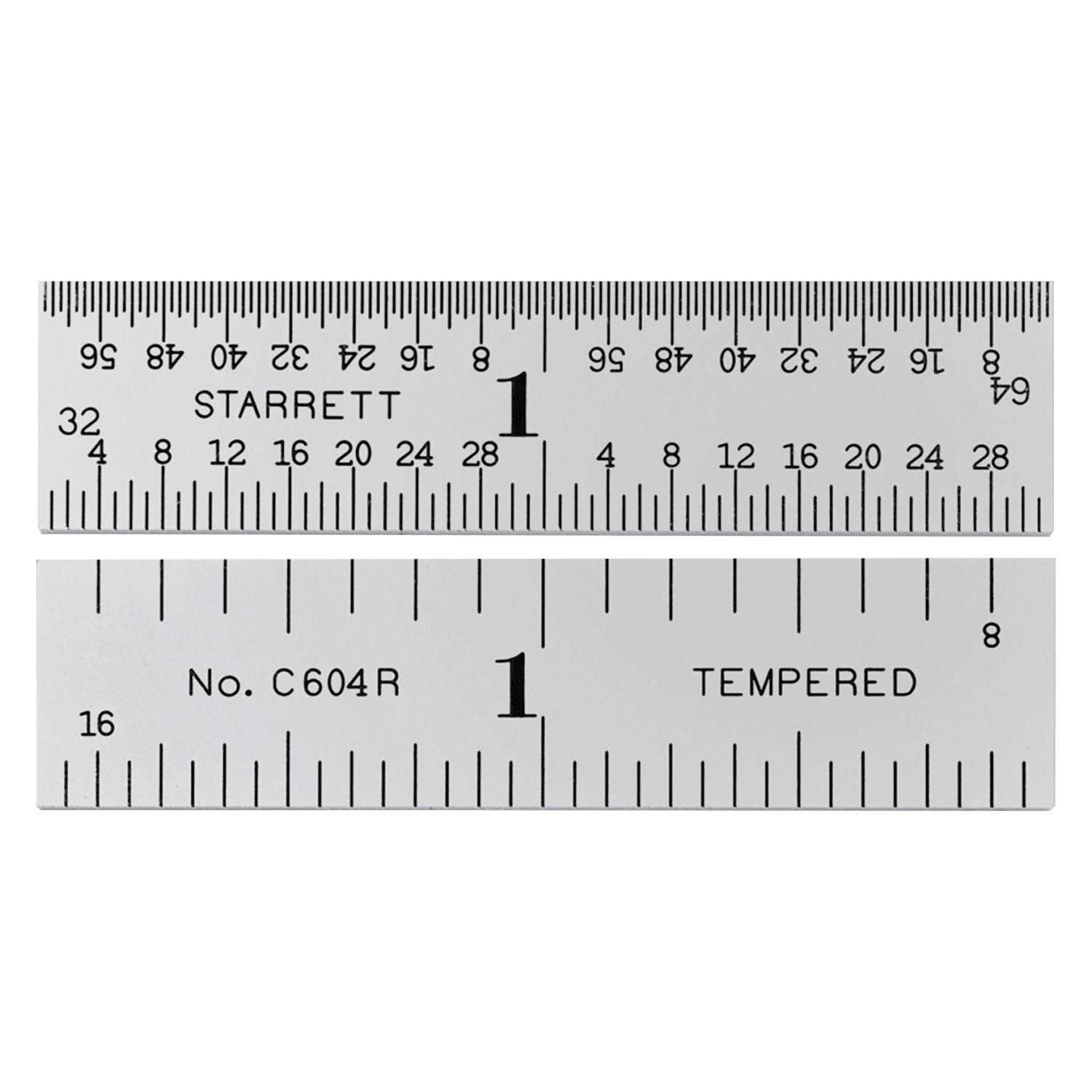 Starrett C604R-2 Steel Rule Spring-Tempered - Cheap Fitting
