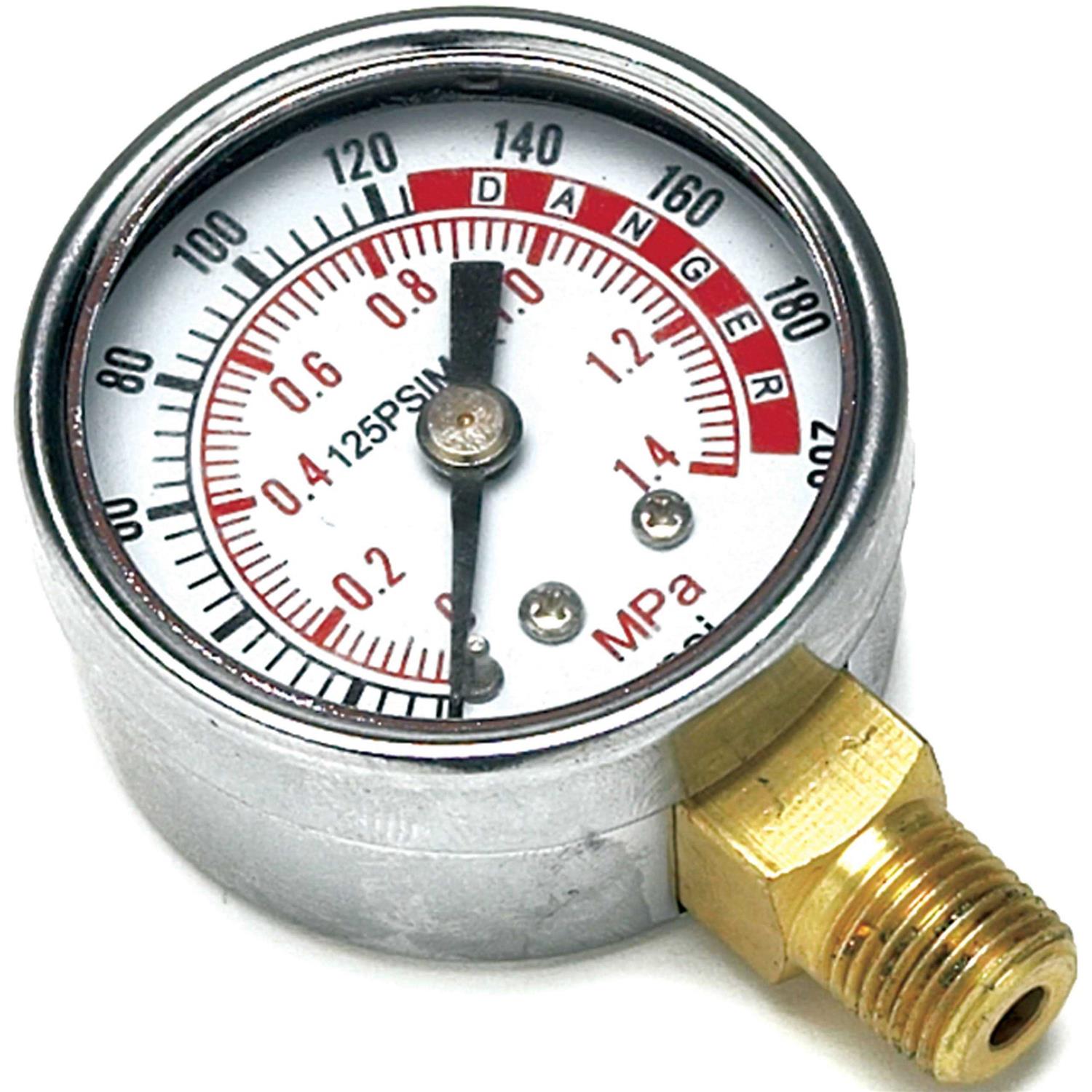 Performance Tool W10055 Air Tank Gauge - Cheap Fitting
