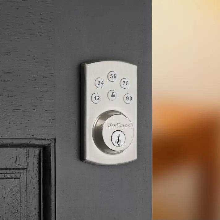 Kwikset Electronic Deadbolt - Cheap Fitting