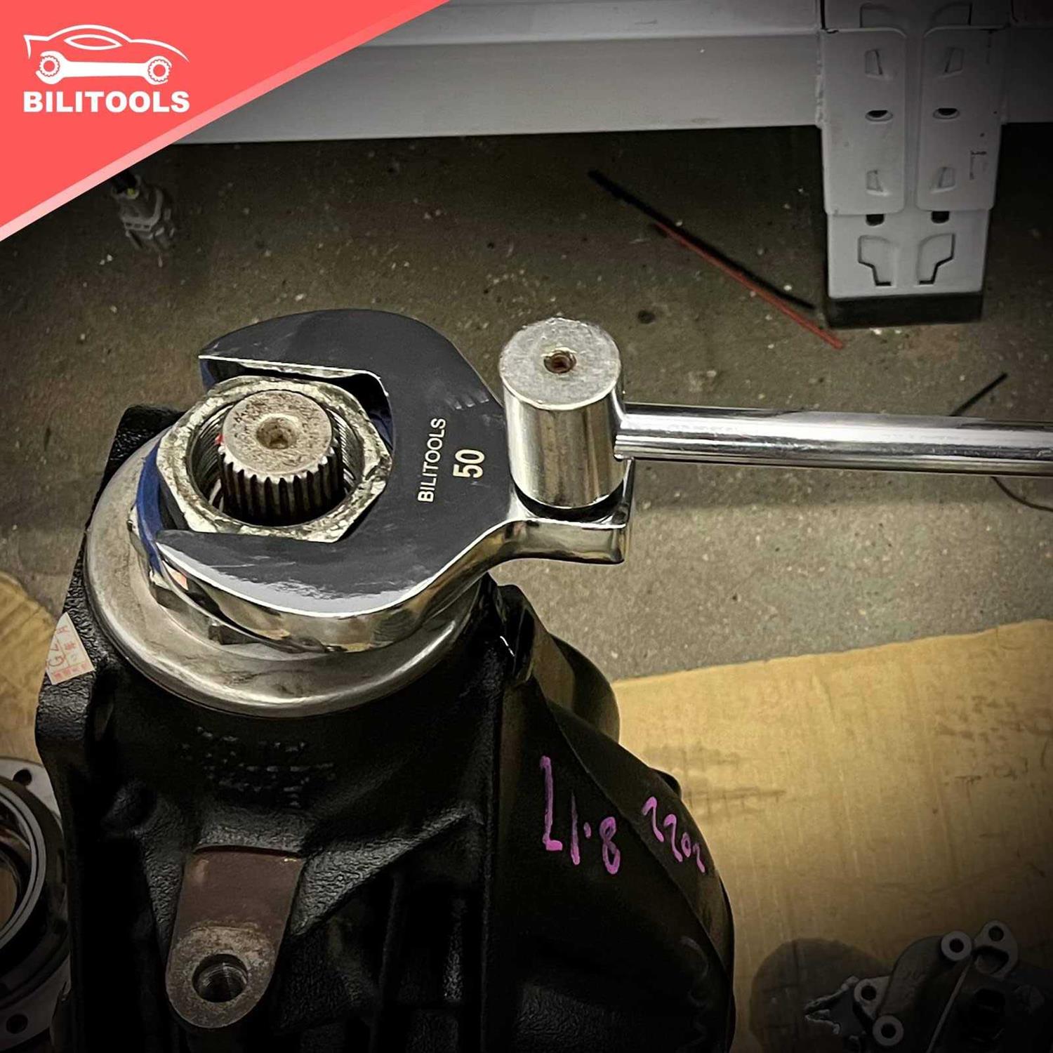 BILITOOLS 14-Piece Jumbo Crows Foot Wrench Set 1/2 Drive Big Crowfoot Wrench - Cheap Fitting