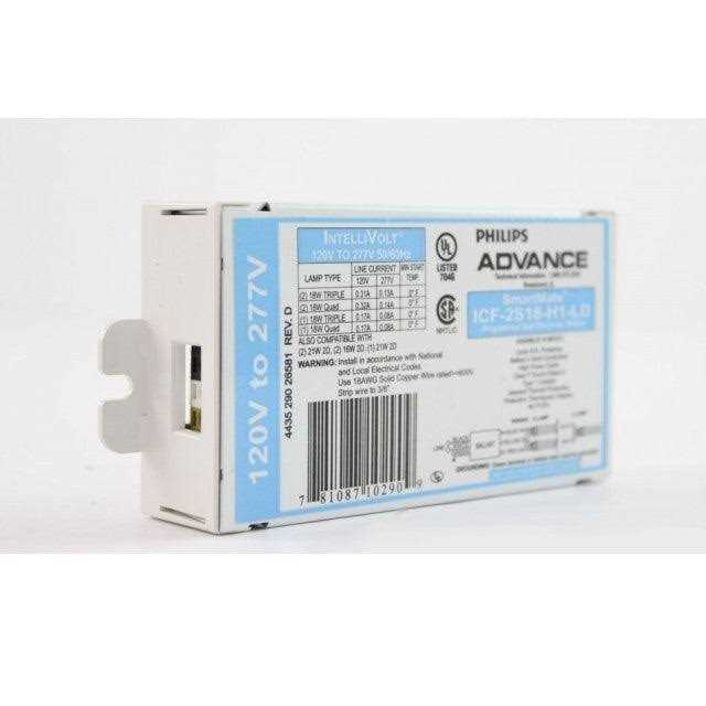 Advance ICF-2S18-H1-LD-K CFL Ballast - Cheap Fitting