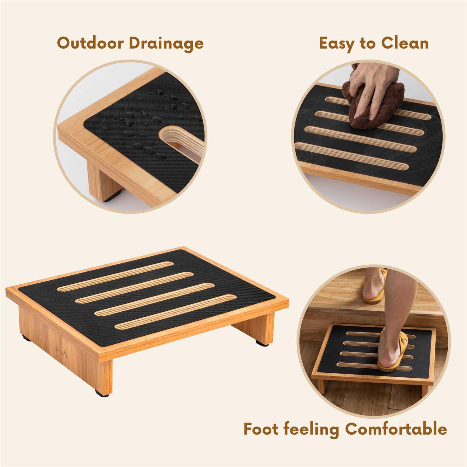 StrongTek Adult One Step Stool Portable - Cheap Fitting