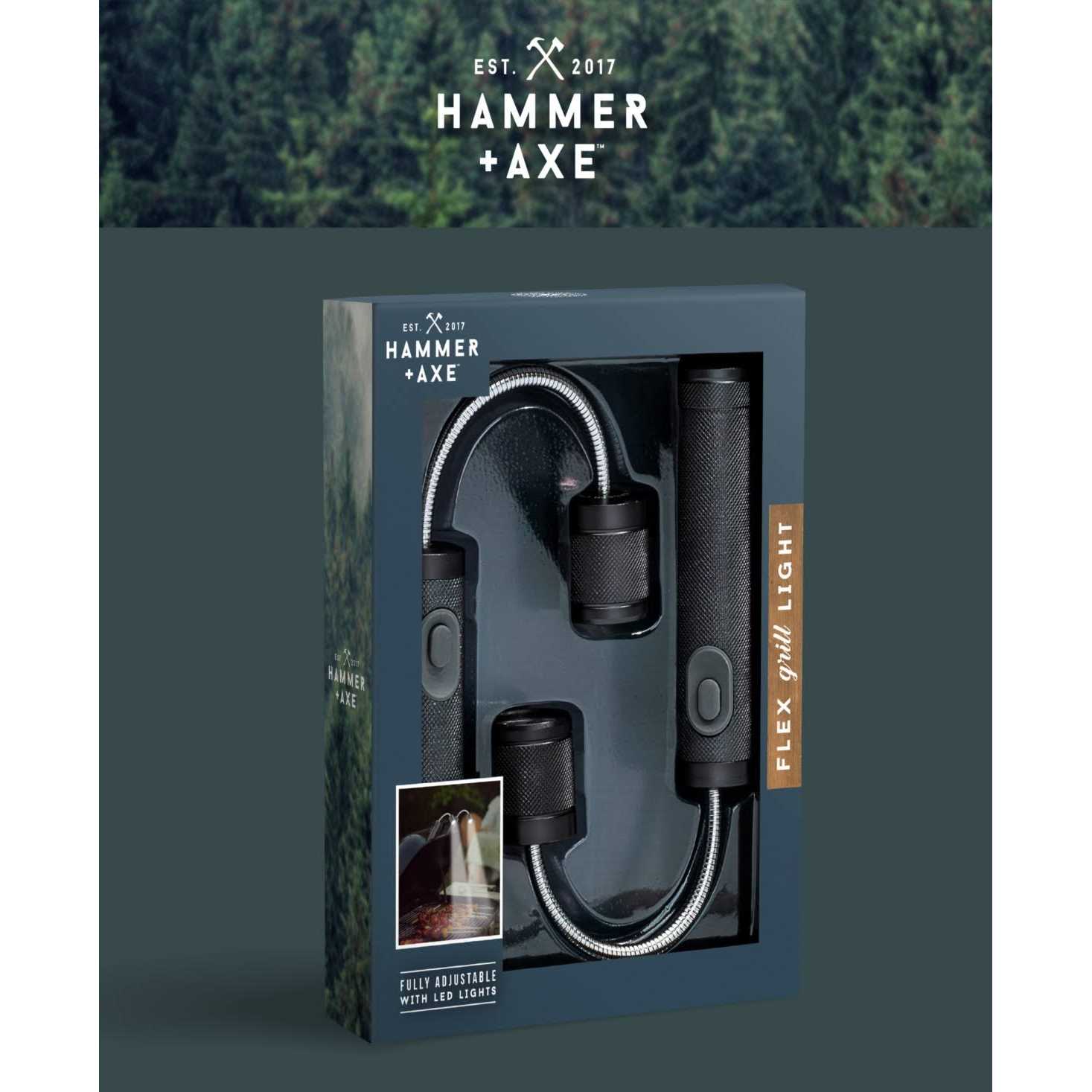 Hammer & Axe Adjustable Clip-On LED Flex Grill BBQ Light - Cheap Fitting