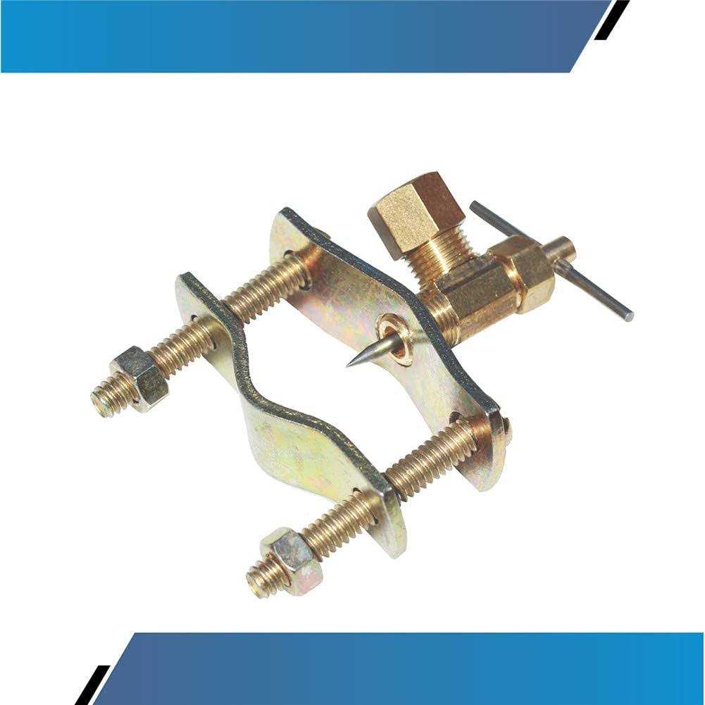 Raven Self Piercing 1/4-inch Compression Outlet Brass Saddle Needle Valve - Cheap Fitting