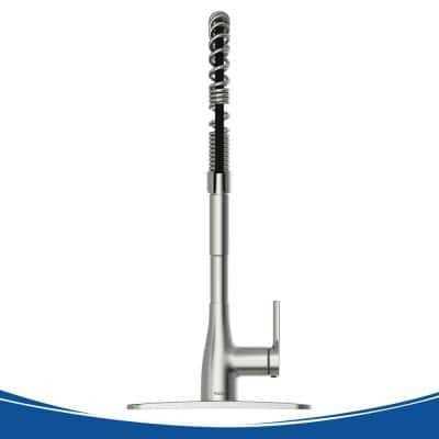 FLOW Classic Series Single-Handle Pull-Down Spring Neck Sprayer Kitchen Faucet FLOWSNC - Cheap Fitting