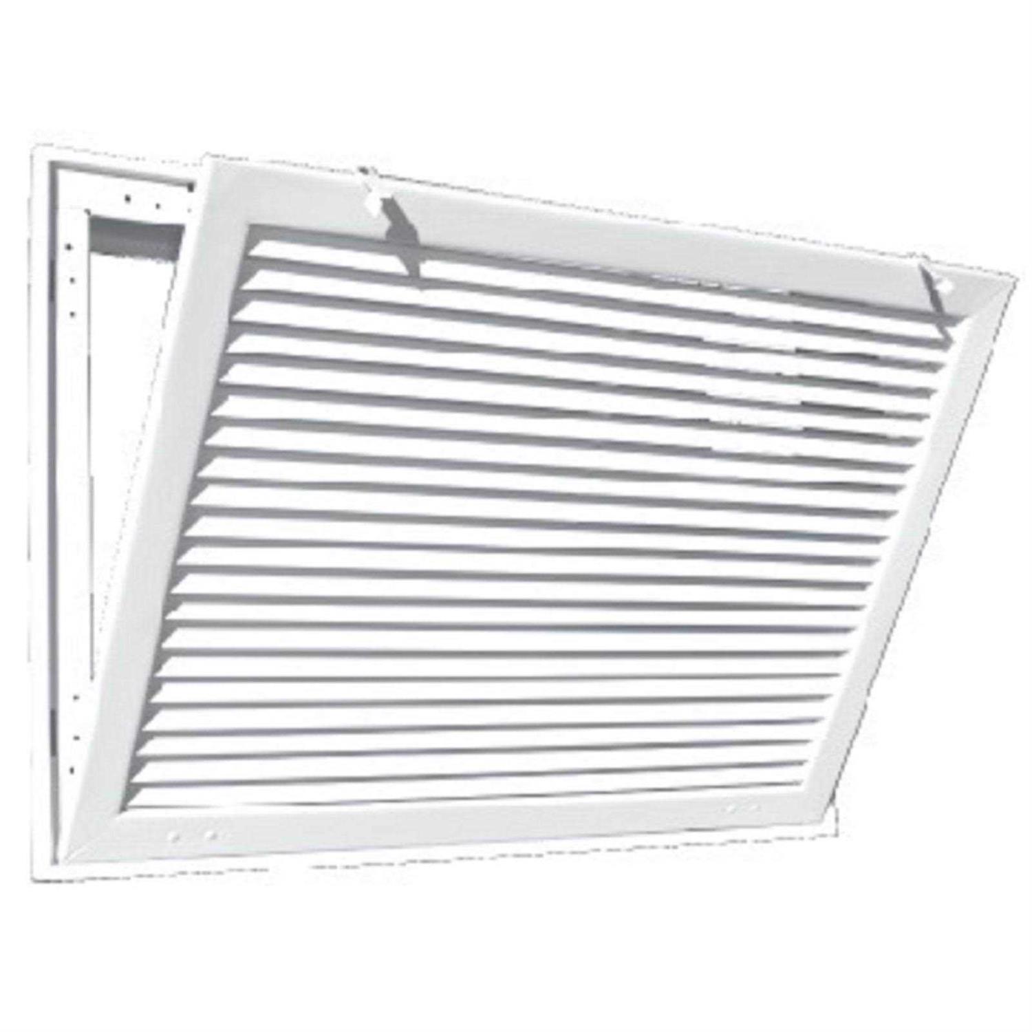Truaire Aluminum Fixed Bar Return Air Filter Grille - Cheap Fitting