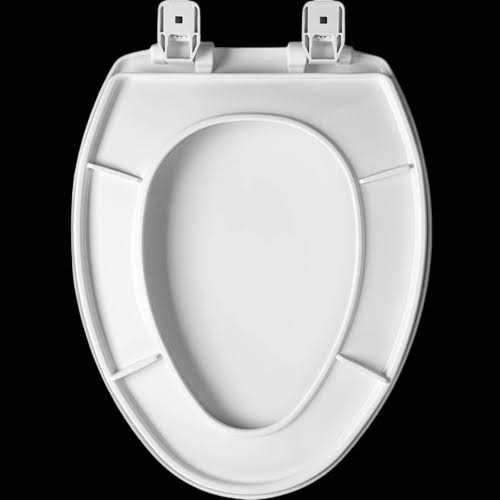 Mayfair Elongated Plastic Toilet Seat - Cheap Fitting