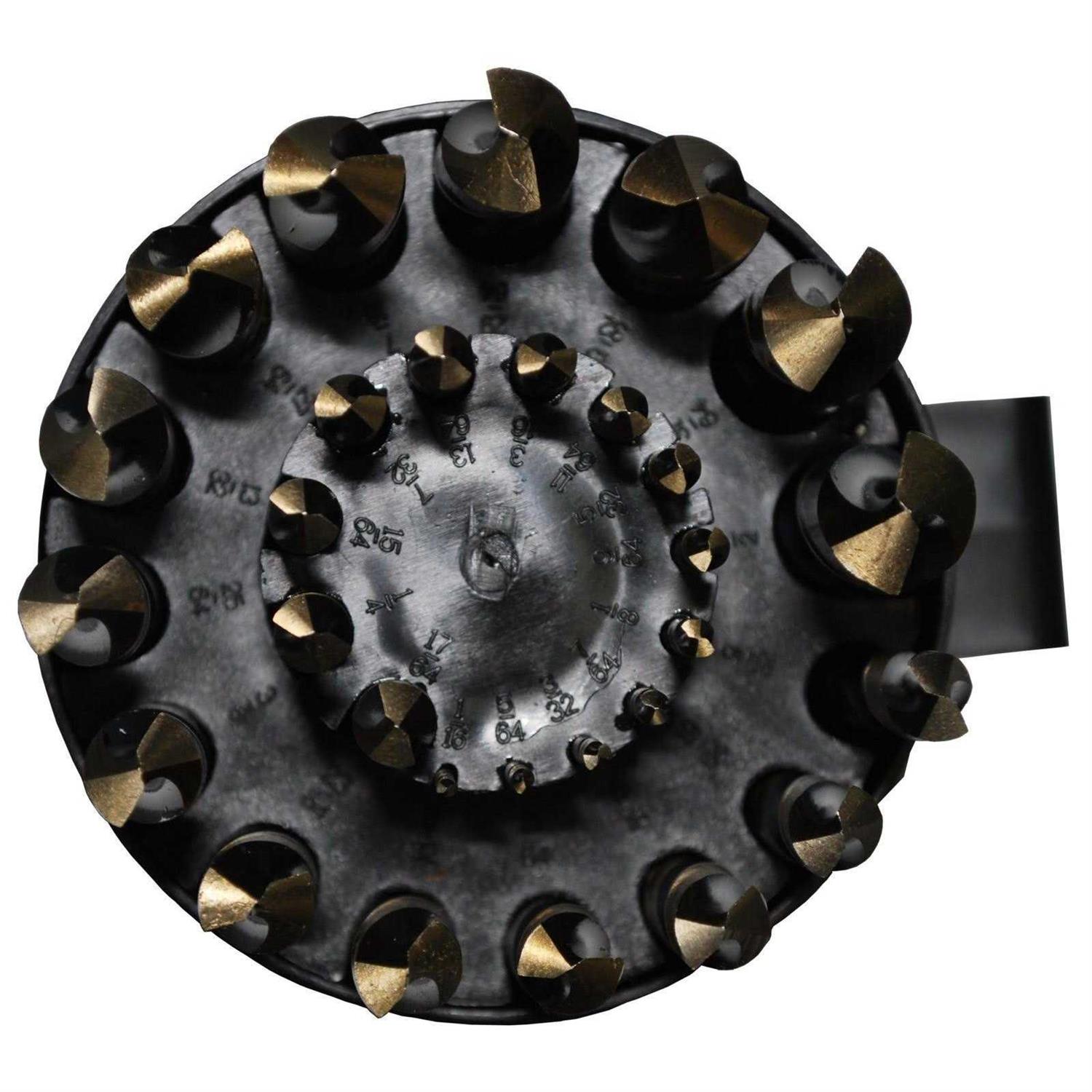 Drill America Black & Gold Jobber Drill Bit Set - Cheap Fitting