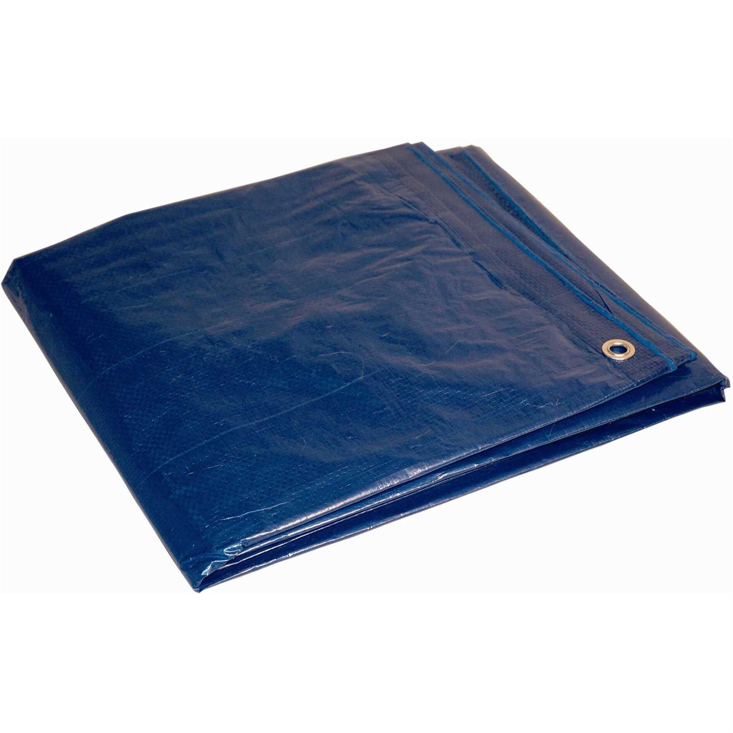 Foremost Blue Tarp - Cheap Fitting