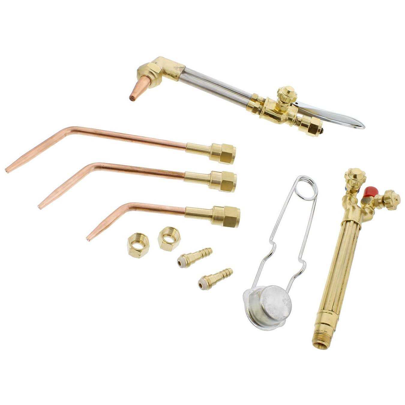 Abn Oxygen & Acetylene Torch Kit – 10 Pc Welding Kit Metal Cutting Torch Kit - Cheap Fitting
