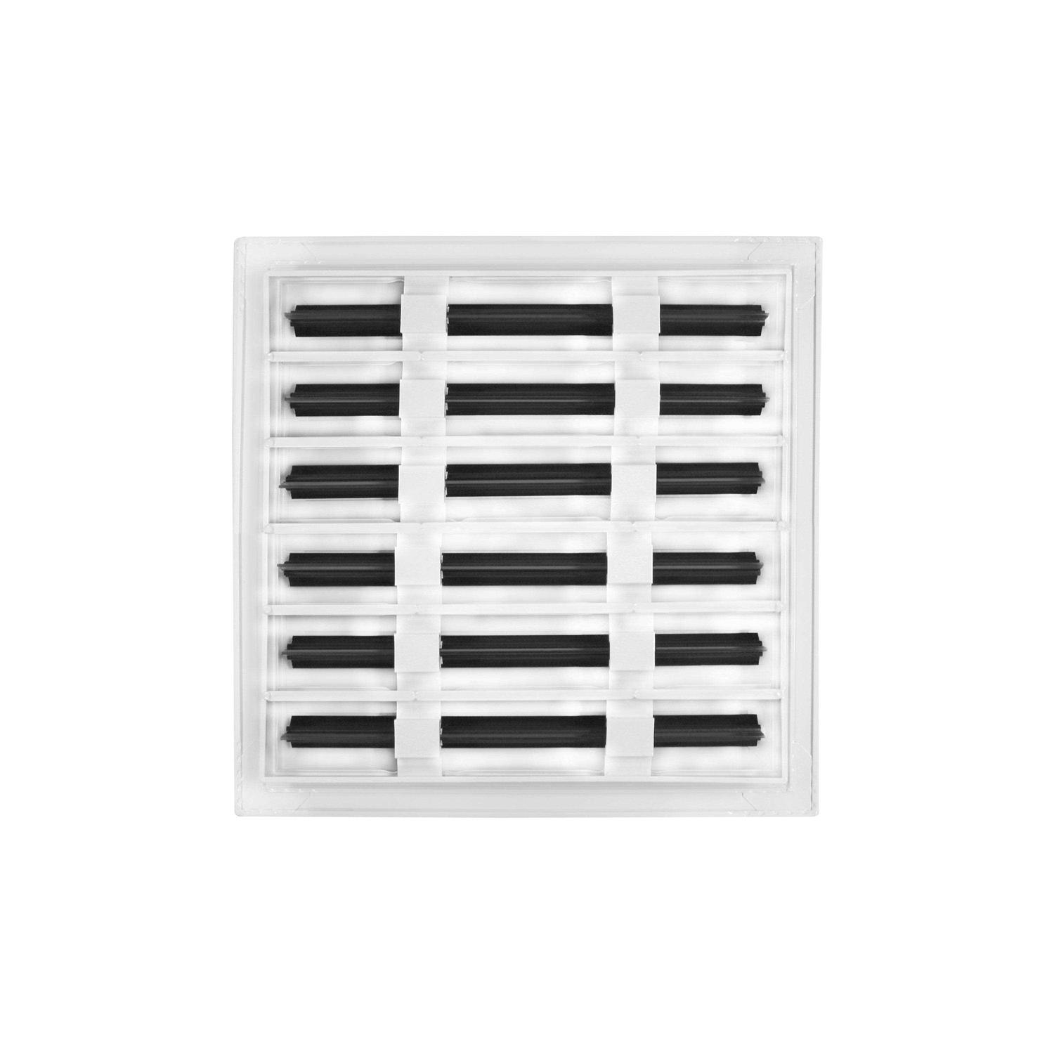 BUILDMART 12×12 Modern AC Vent Cover Decorative White Air Vent - Cheap Fitting