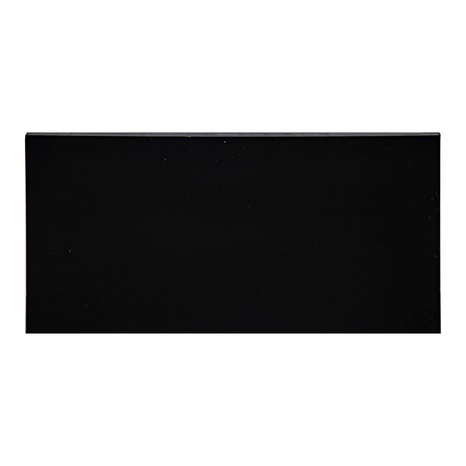 Acrylic Mega Store Black Plexiglass Sheet - Cheap Fitting