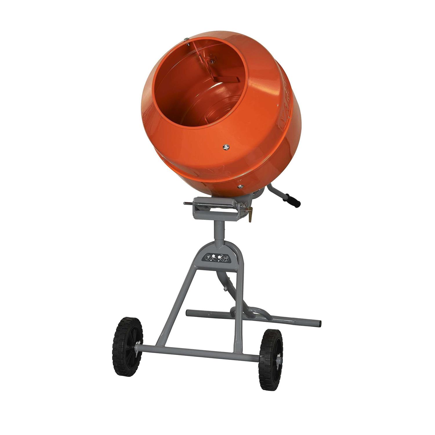 YARDMAX 5.0 cu. ft. Concrete Mixer - Cheap Fitting