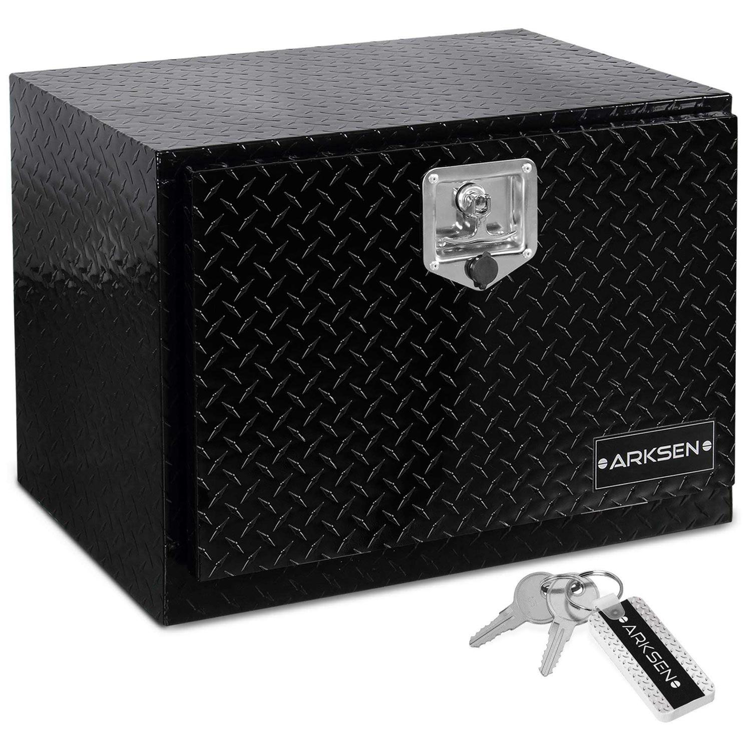Arksen Heavy Duty Aluminum Diamond Plate Tool Underbody Box - Cheap Fitting