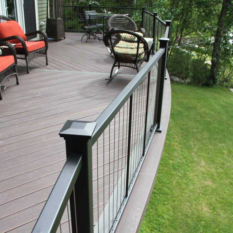 Flat Pyramid Post Cap Fortress Accents - Cheap Fitting