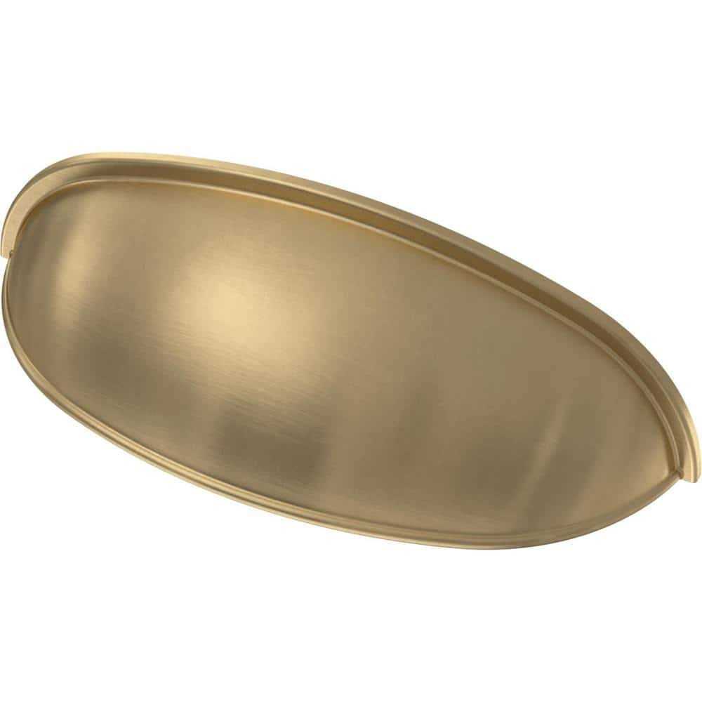 Liberty Dual Mount 2-1/2 or 3 Bronze Cabinet Drawer Cup Pull - Cheap Fitting