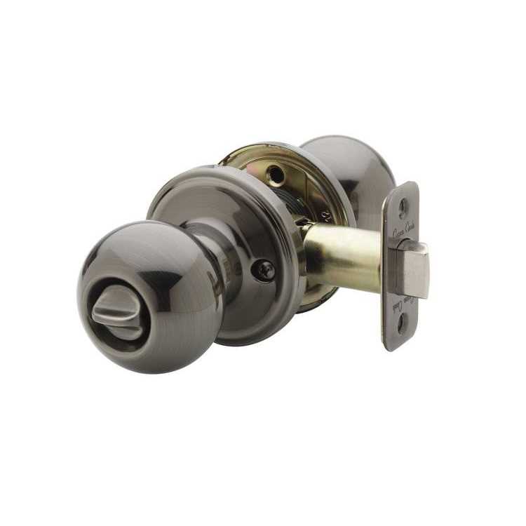 Copper Creek BK2030PB Ball Style Privacy Door Knob - Cheap Fitting