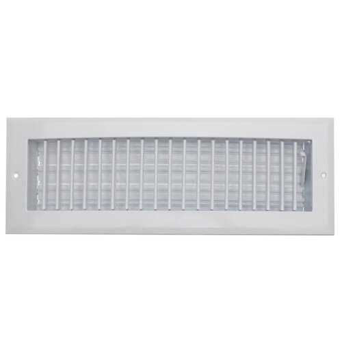 Hart & Cooley 4 White Sidewall/Ceiling Register - Cheap Fitting