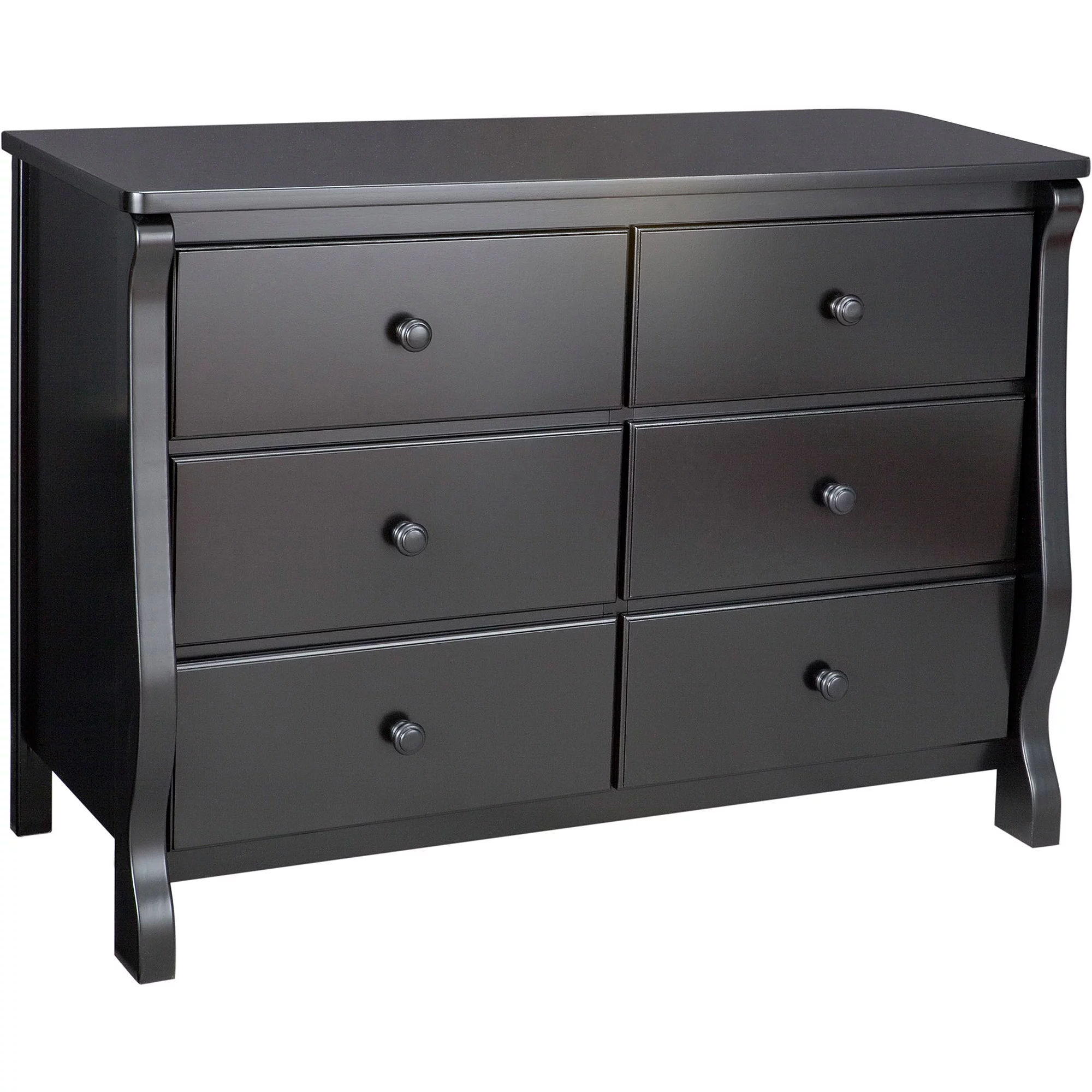 Delta Children Universal 6 Drawer Dresser with Interlocking Drawers - Greenguard Gold Certified, Dark Chocolate - Cheap Fitting